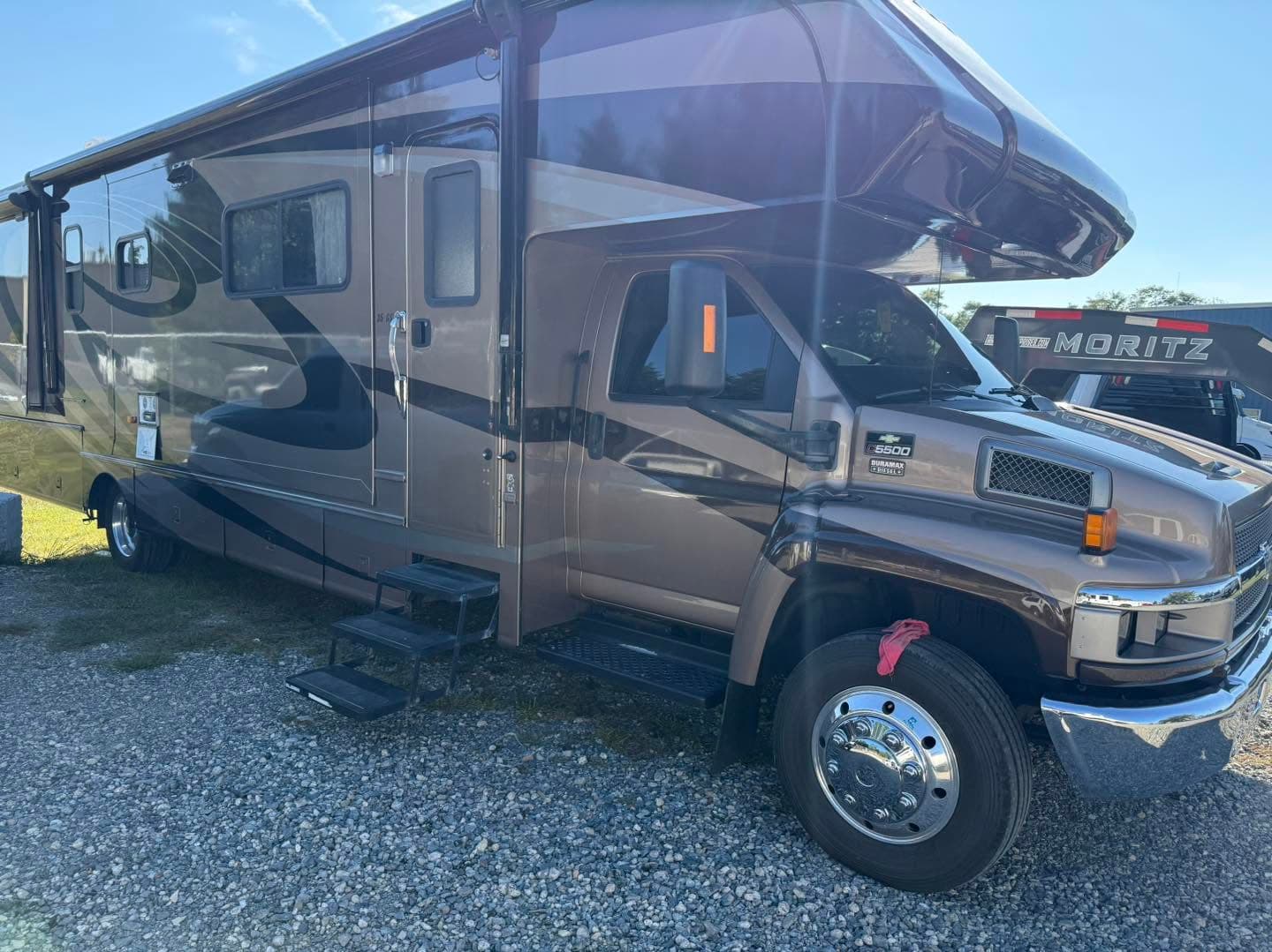 Camper with specialty window tint